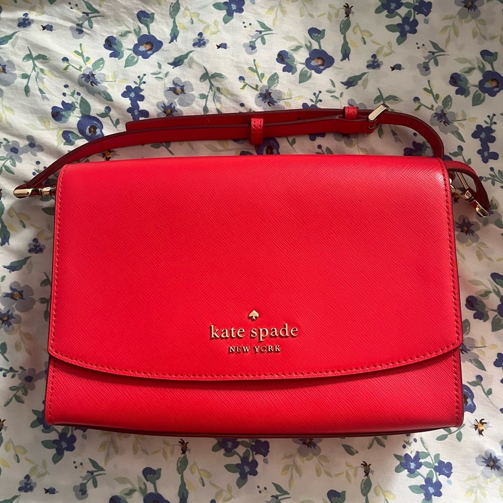 Kate Spade Vibrant Red Crossbody Bag